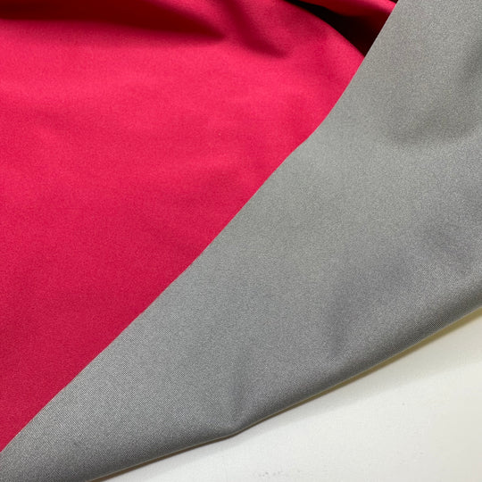NTF Nov 30 - Wind Resistant Water Resistant Shell Polyester Blend Knit - Pink/Grey - Bundles