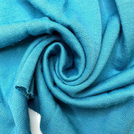 Frosty Fables - Jersey Cotton Blend Knit - Light Blue - Bundles