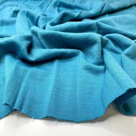 Frosty Fables - Jersey Cotton Blend Knit - Light Blue - Bundles