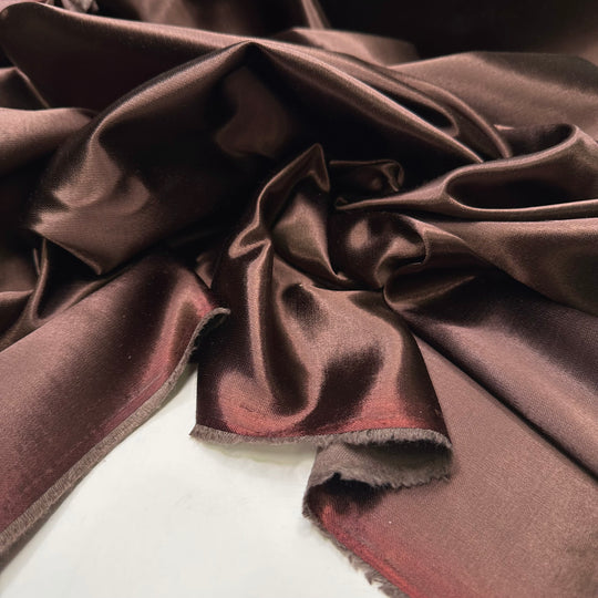 Hors Doeuvres - Flannel Satin Cotton Blend Woven - Dark Brown - Bundles