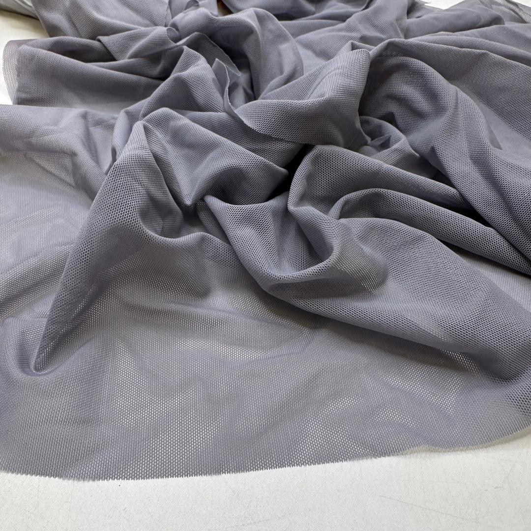 Grey Mesh Scrap Packs - Mesh Poly/Spandex Knit - Light Grey - Bundles