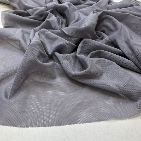 Grey Mesh Scrap Packs - Mesh Poly/Spandex Knit - Light Grey - Bundles