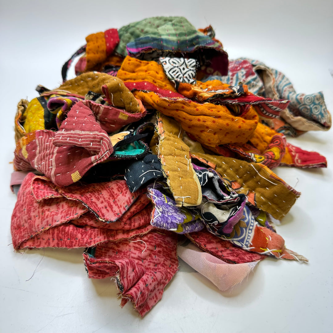 Creative Mending - Cotton Blend Woven - Multi Various - 0.1M Bundle
