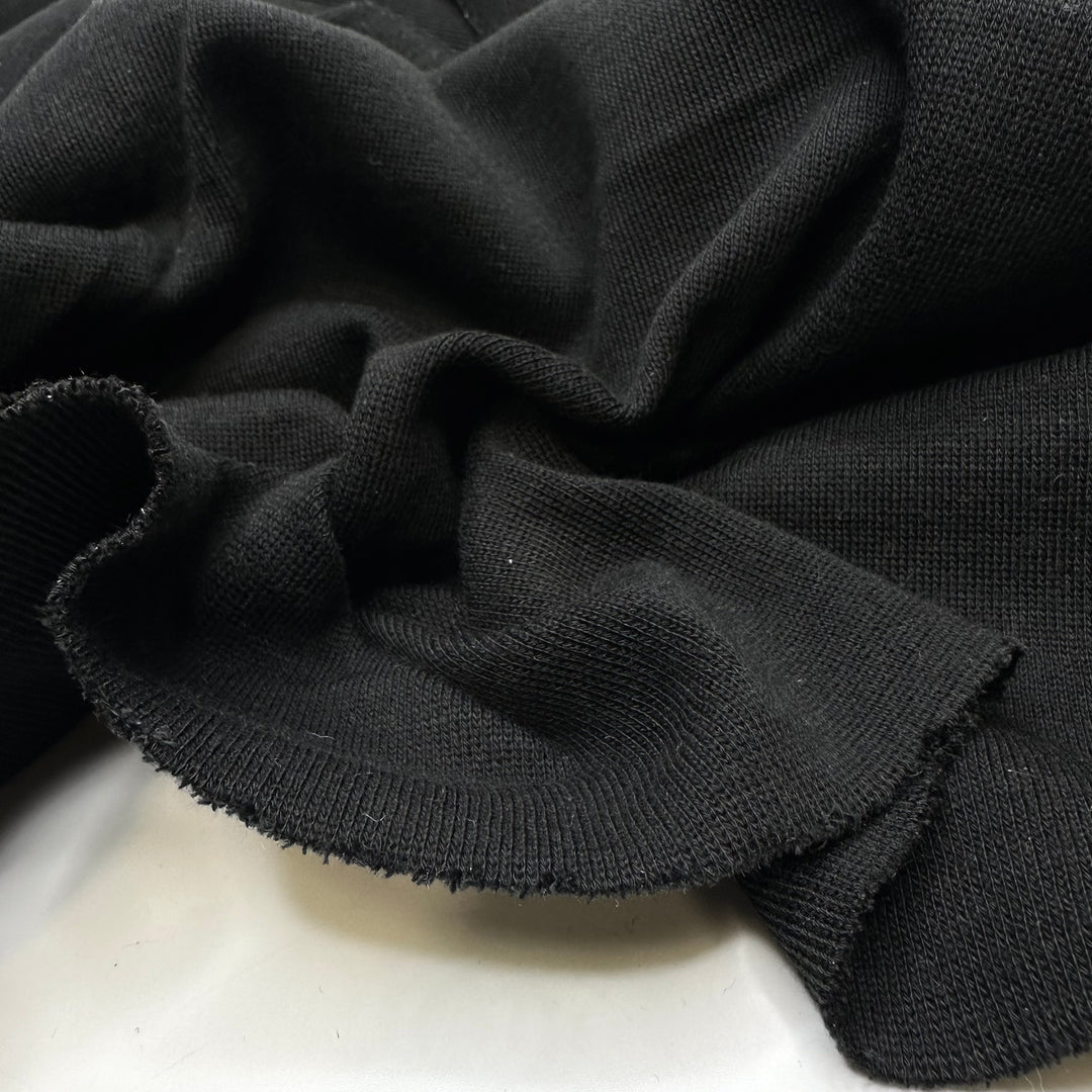Rubber Band Man - Tubular Rib Knit Polyester Blend Knit - Black - Bundles