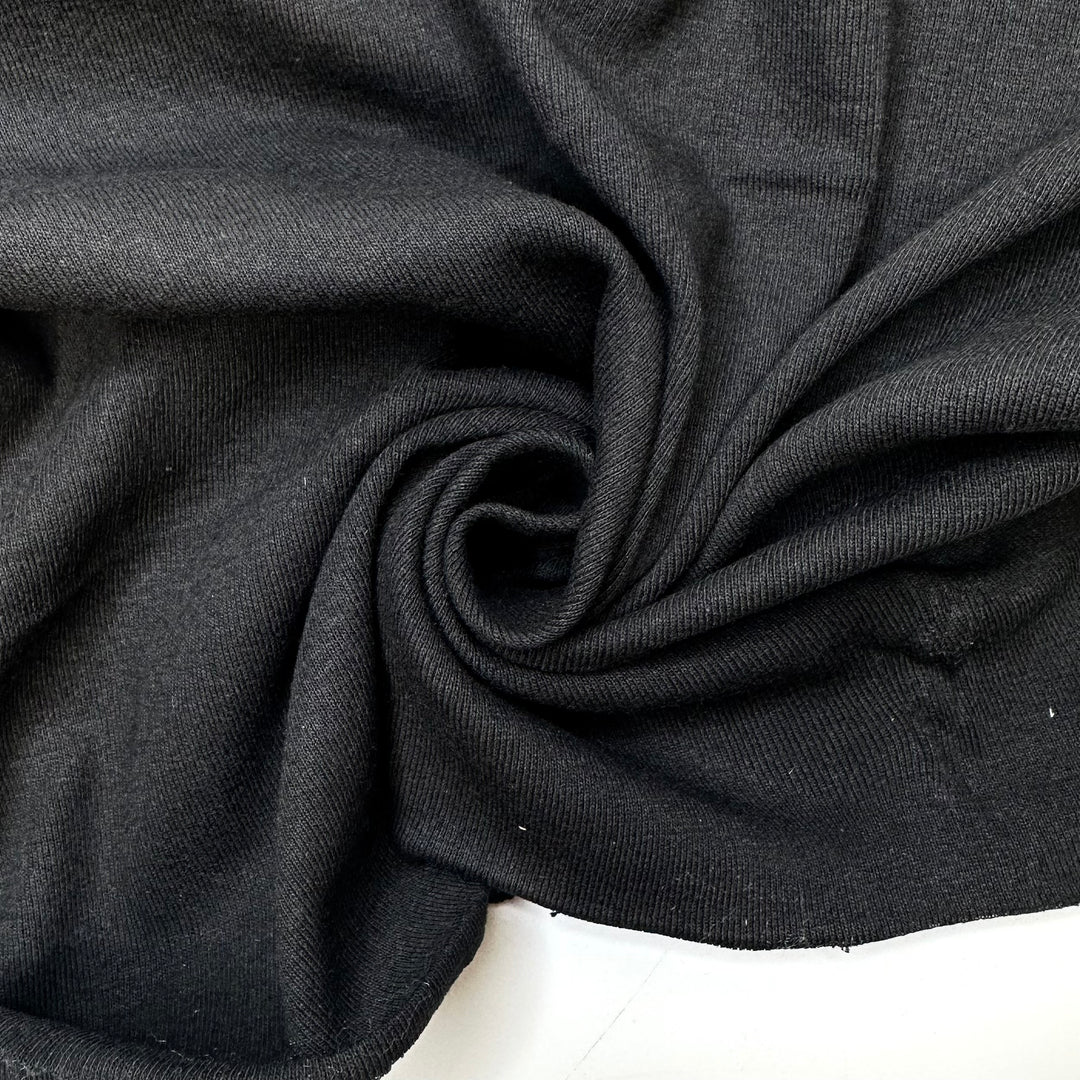 Mister Fantastic - Tubular Rib Knit Cotton Knit - Black - Bundles