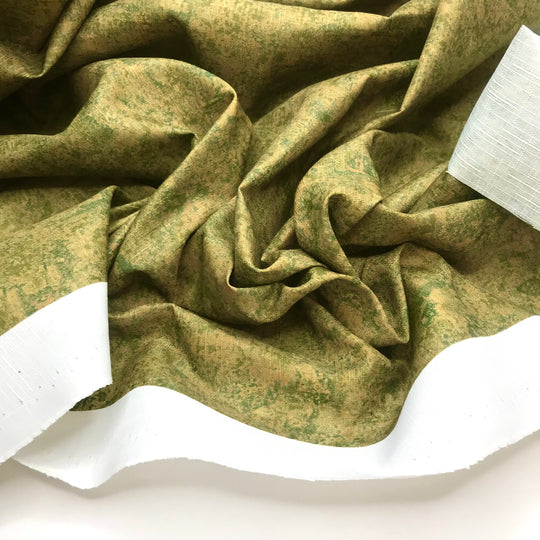 Inspired By Nature - Poly Woven - Green/Yellow Abstract - Bundles