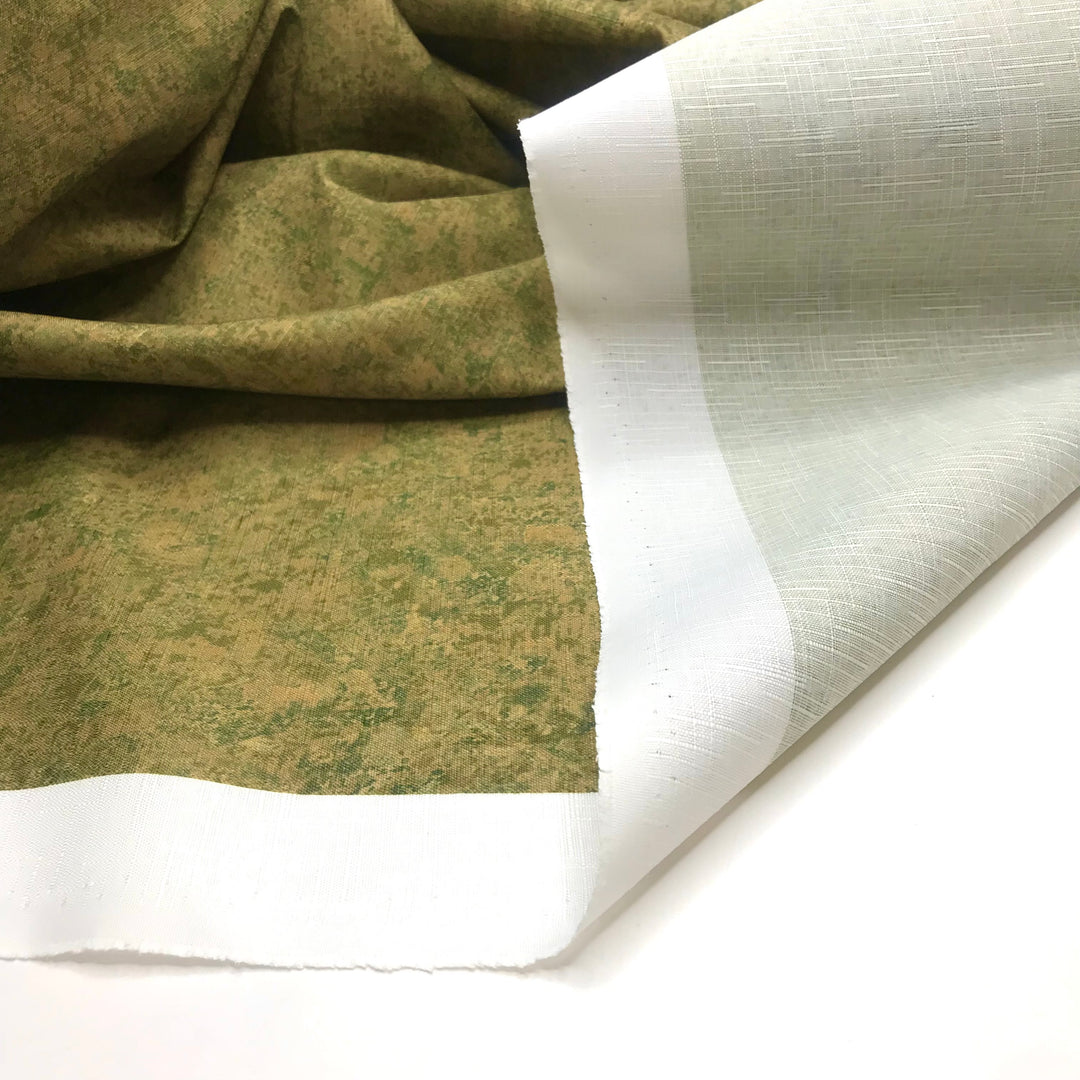 Inspired By Nature - Poly Woven - Green/Yellow Abstract - Bundles