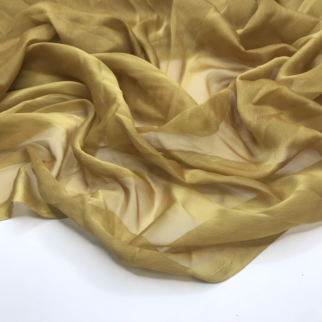 Liquid Gold - Organza Polyester Blend Woven - Gold - Bundles