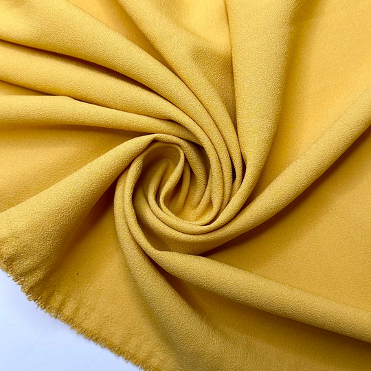 Copenhagen Fashion Week - Crepe Poly Woven - Yellow - Bundles
