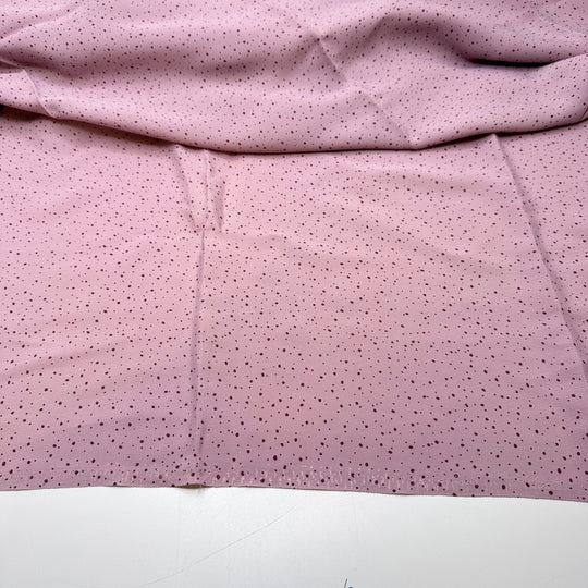 Pretty Pretty Polka Dots - Sateen Poly Woven - Purple Polka Dots - Bundles