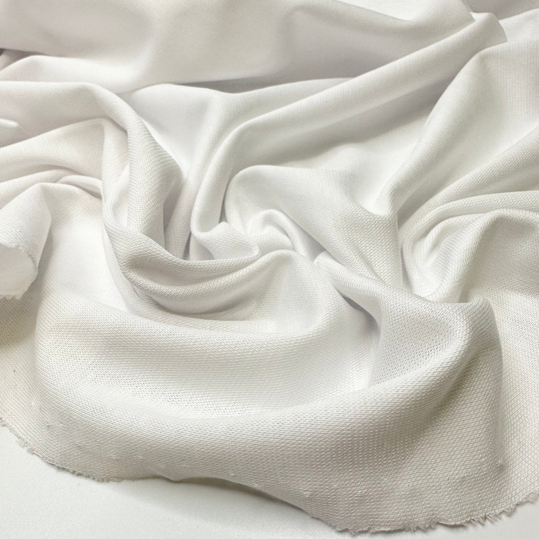 Escape The Rain - Jersey Cotton Blend Knit - White - Bundles