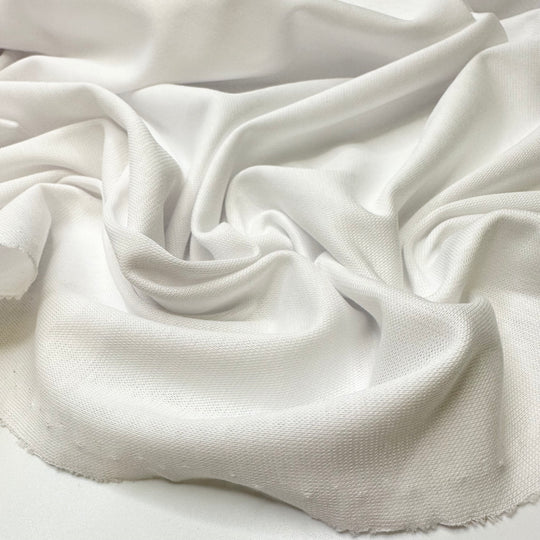 Escape The Rain - Jersey Cotton Blend Knit - White - Bundles