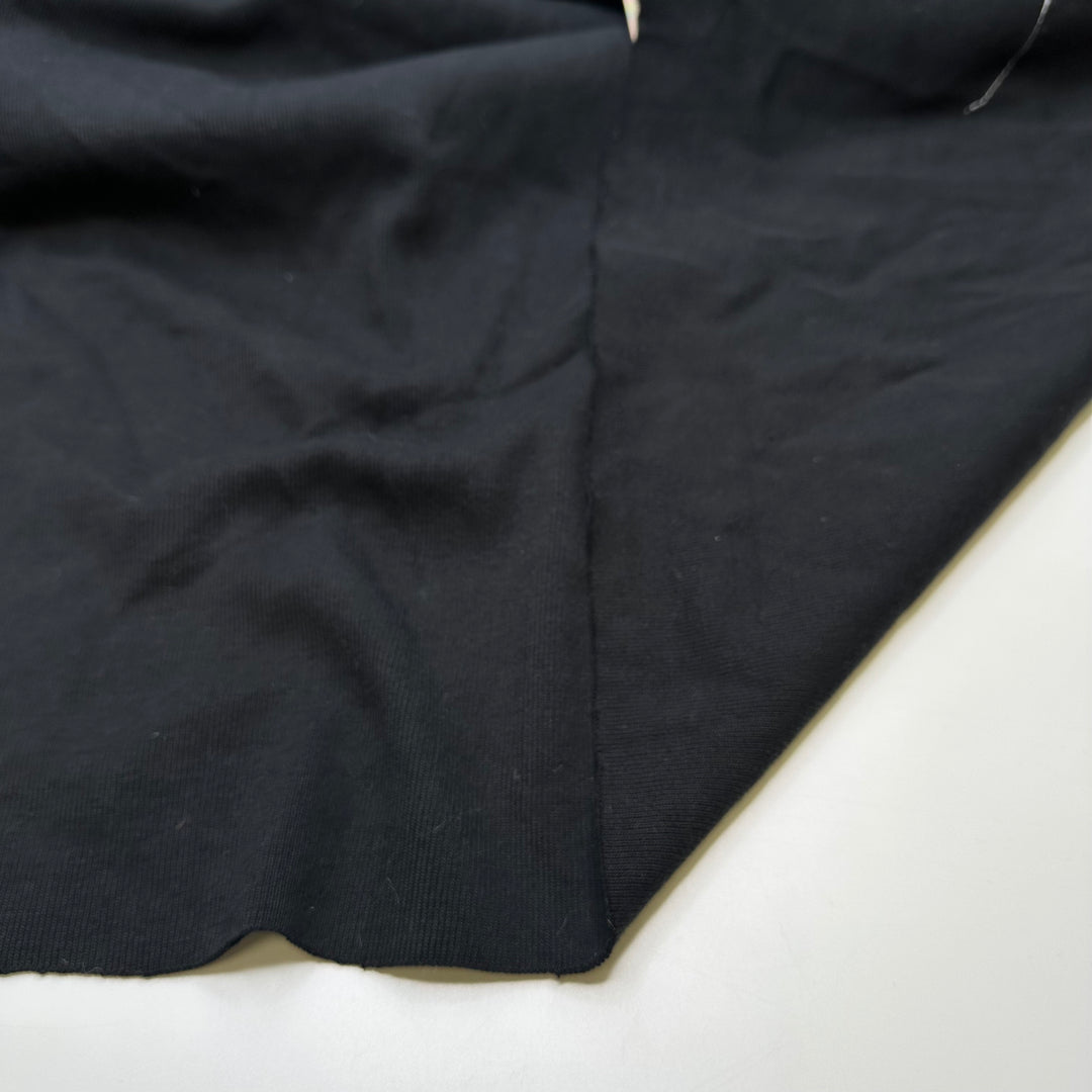 Laying Down The Lawn - Rib Knit Cotton Blend Knit - Black - Bundles