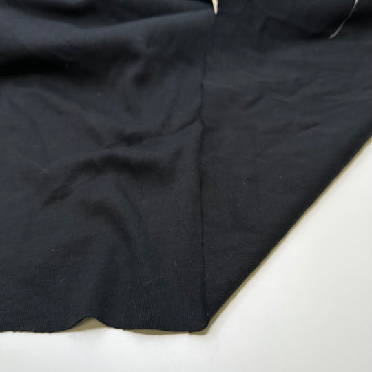 Laying Down The Lawn - Rib Knit Cotton Blend Knit - Black - Bundles