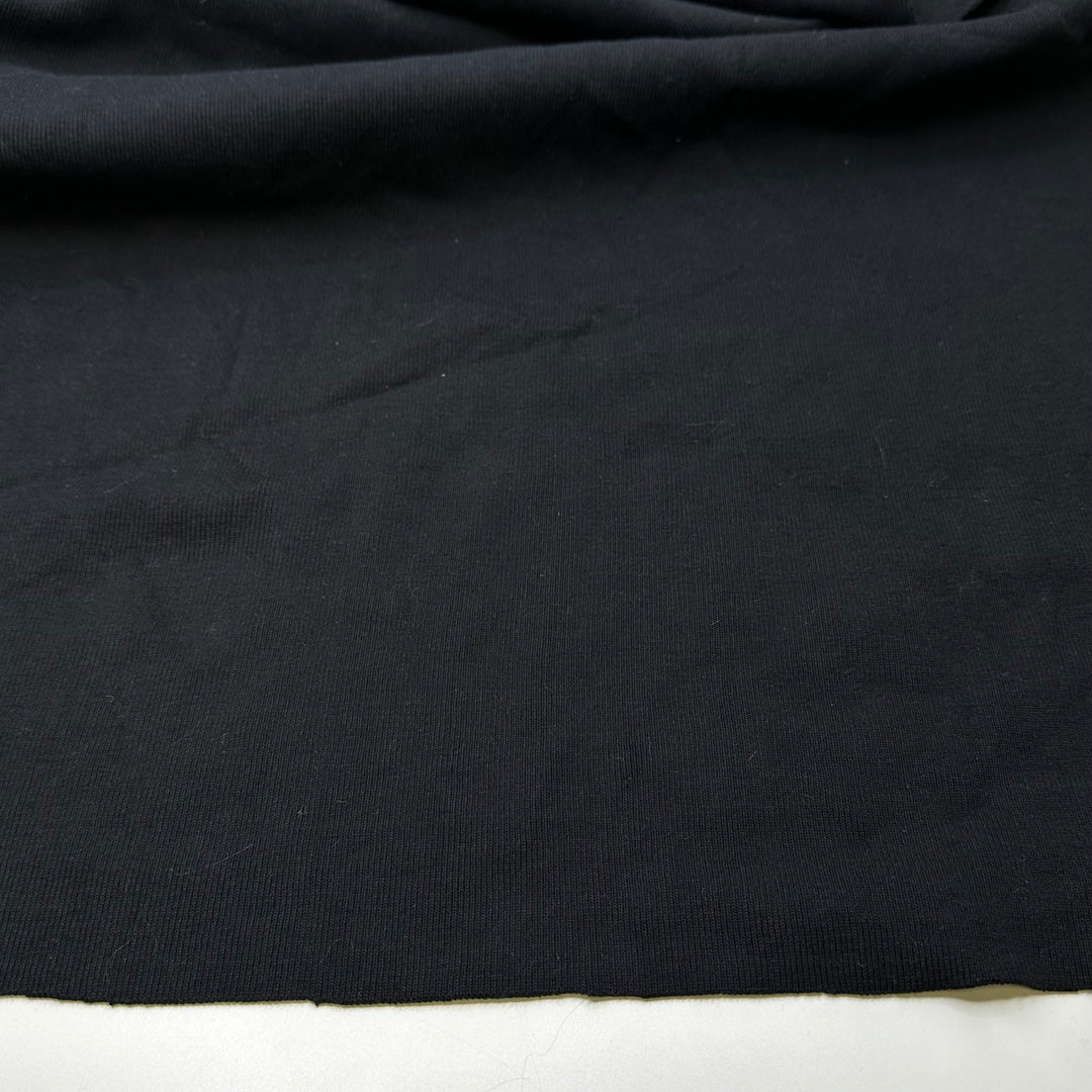 Laying Down The Lawn - Rib Knit Cotton Blend Knit - Black - Bundles