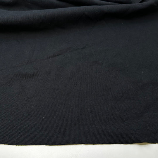 Laying Down The Lawn - Rib Knit Cotton Blend Knit - Black - Bundles