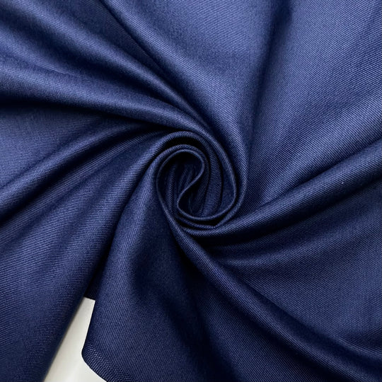 For The Twill Of It - Twill Weave Poly Woven - Navy - Bundles