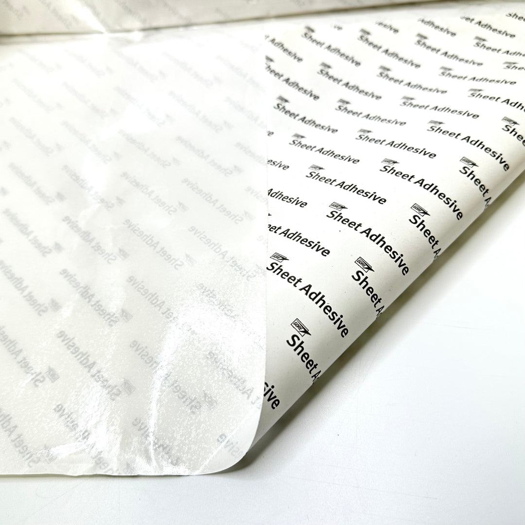 Can You Feel The Force - Sheet Adhesive PU Woven - Transparent Houndstooth - Bundles