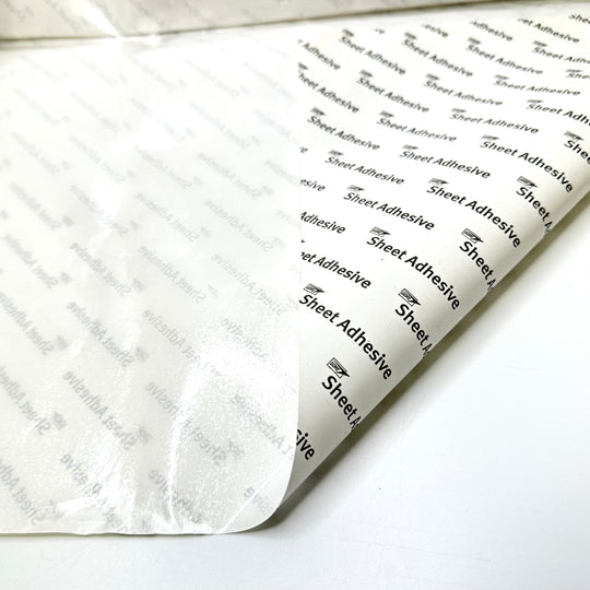 Can You Feel The Force - Sheet Adhesive PU Woven - Transparent Houndstooth - Bundles