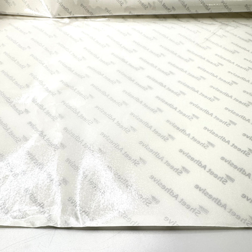 Can You Feel The Force - Sheet Adhesive PU Woven - Transparent Houndstooth - Bundles