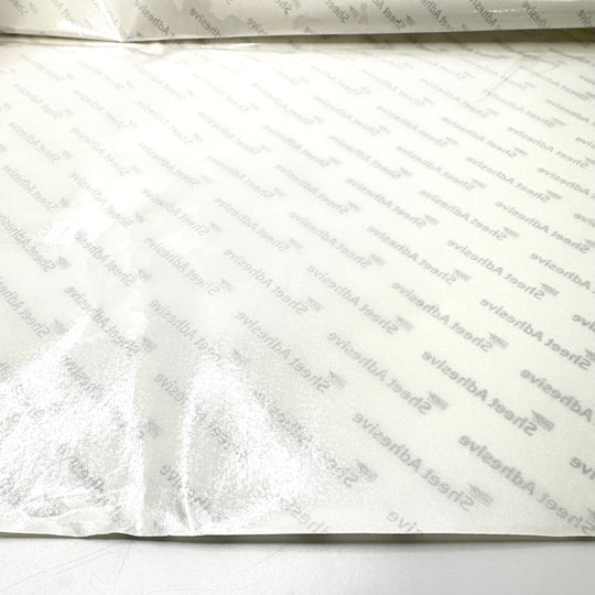 Can You Feel The Force - Sheet Adhesive PU Woven - Transparent Houndstooth - Bundles