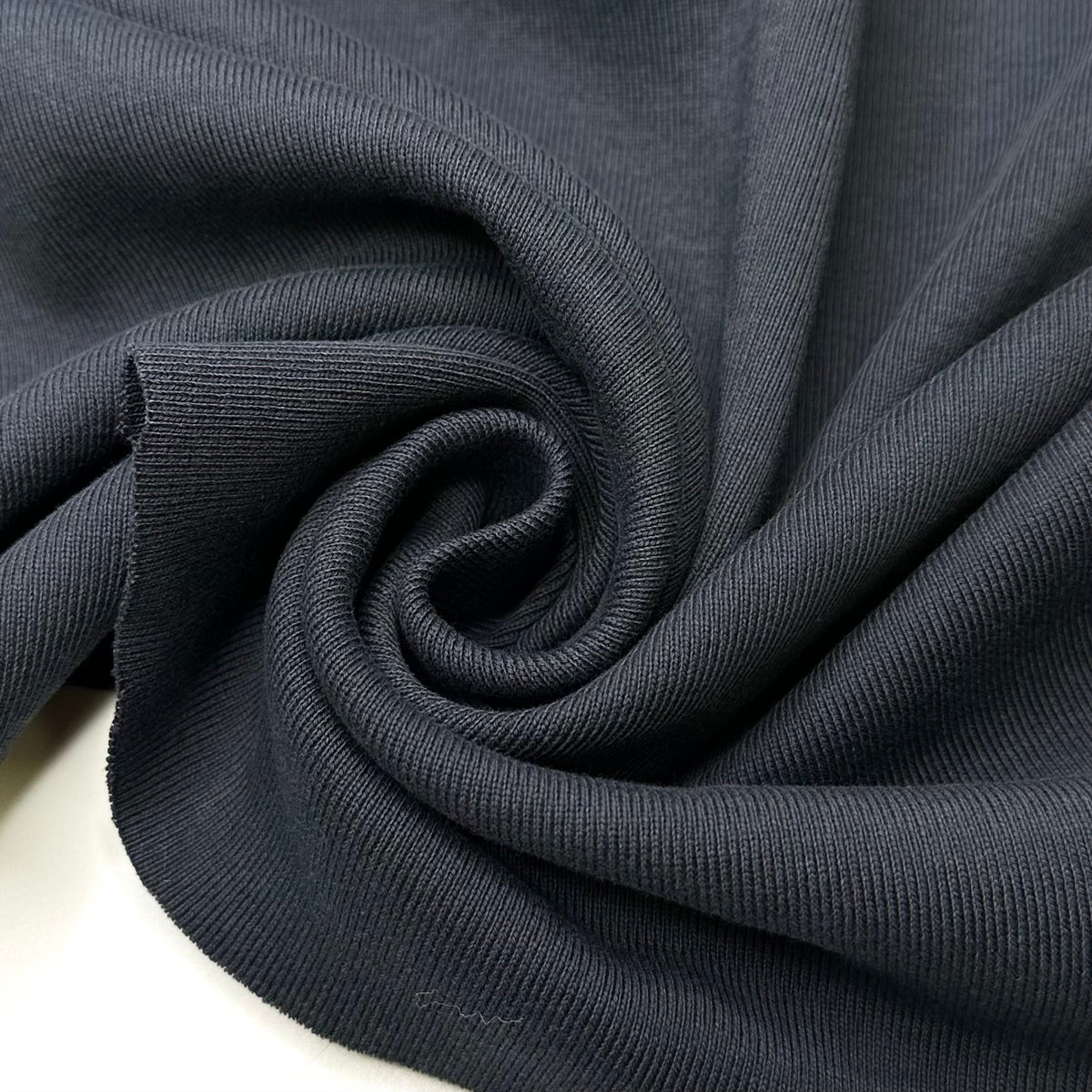 Emperor Palpatines Day Off - Rib Knit Cotton Blend Knit - Grey - 1.5M Bundle