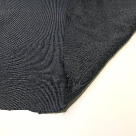 Emperor Palpatines Day Off - Rib Knit Cotton Blend Knit - Grey - 1.5M Bundle