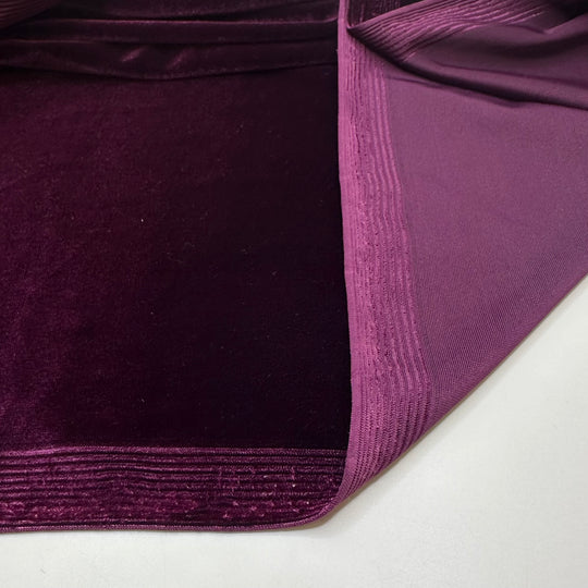 I Love You Berry Much - Knitted Velour Polyester Blend Knit - Purple - Bundles