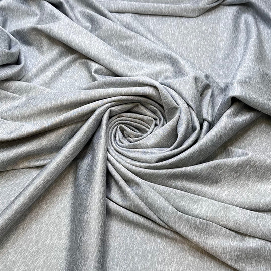 Joining A Swim Team - Polyester Blend Knit - Light Grey - 2M Bundle