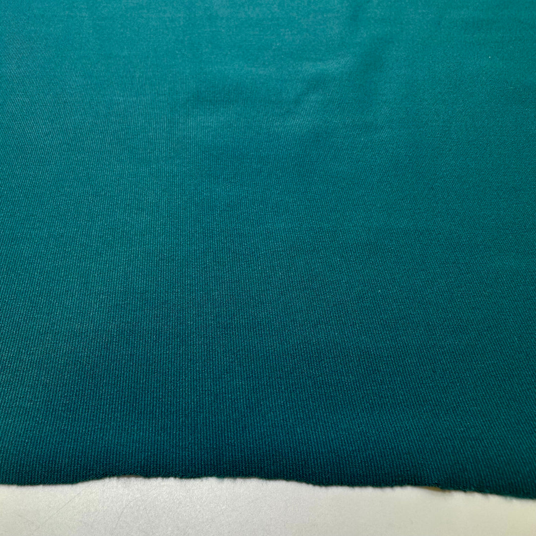 Staring Into The Deep Sea - Polyester Blend Knit - Teal Blue - 1M Bundle