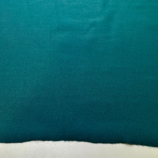 Staring Into The Deep Sea - Polyester Blend Knit - Teal Blue - 1M Bundle