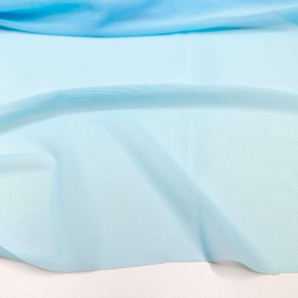 Arctic Plunge - Mesh Poly/Spandex Knit - Light Blue - 1M Bundle