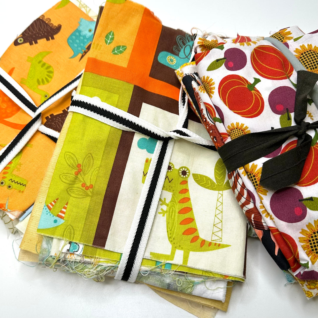 Scrap Size Quilting Pack - Cotton Blend Woven - Multi Multiple - 1M Bundle