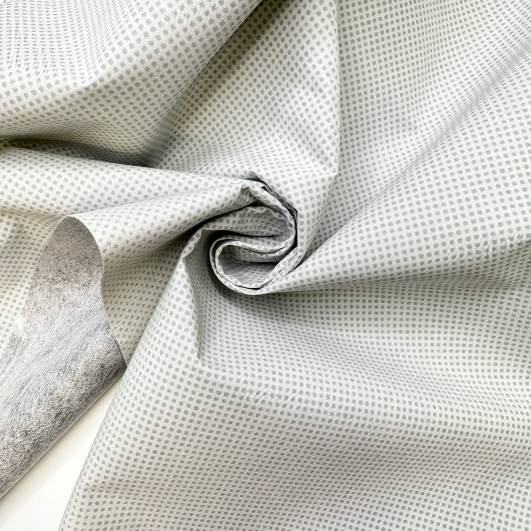 Out In The Rain - Backed Interfacing Nylon Woven - Grey Mesh Like - 2M Bundle