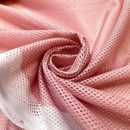 Post Grand Slam Glam - Sport Mesh Polyester Blend Knit - Pink - 1M Bundle
