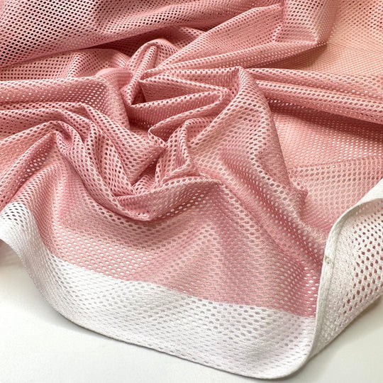 Post Grand Slam Glam - Sport Mesh Polyester Blend Knit - Pink - 1M Bundle