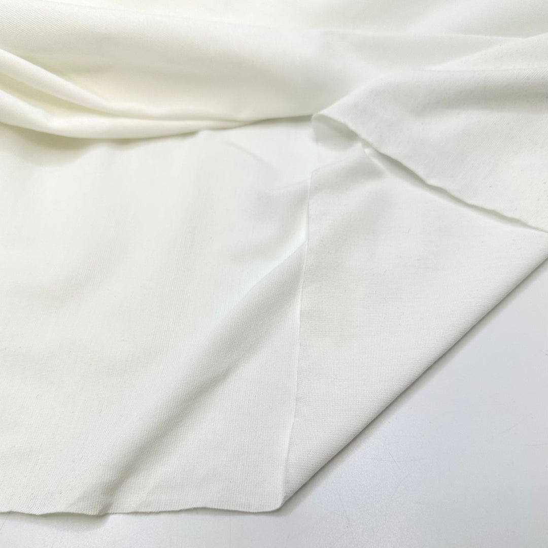 Qweeen - Jersey Polyester Blend Knit - White - 2M Bundle