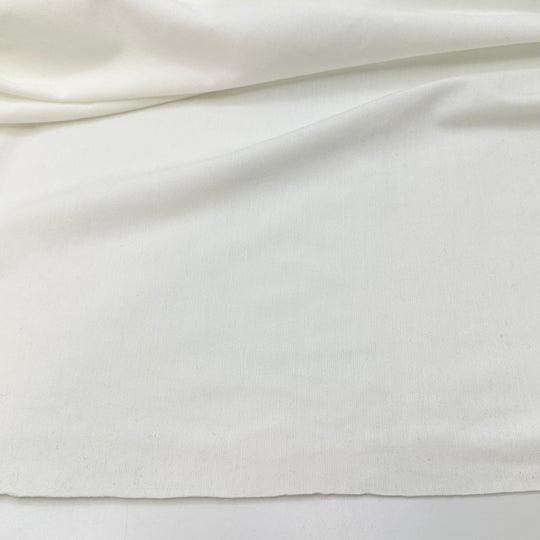 Qweeen - Jersey Polyester Blend Knit - White - 2M Bundle