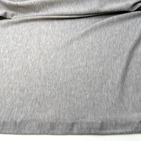 Dont Sweat It - Jersey Polyester Blend Knit - Light Grey - 2M Bundle