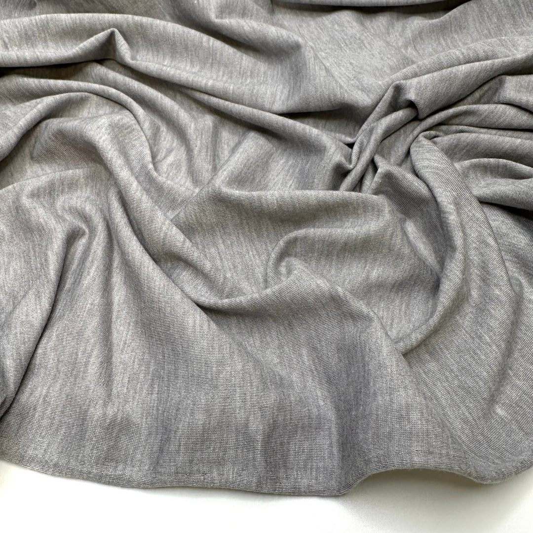 Dont Sweat It - Jersey Polyester Blend Knit - Light Grey - 2M Bundle