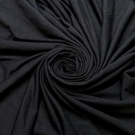 Club Comfort Fits - Cotton Blend Knit - Black - 1M Bundle