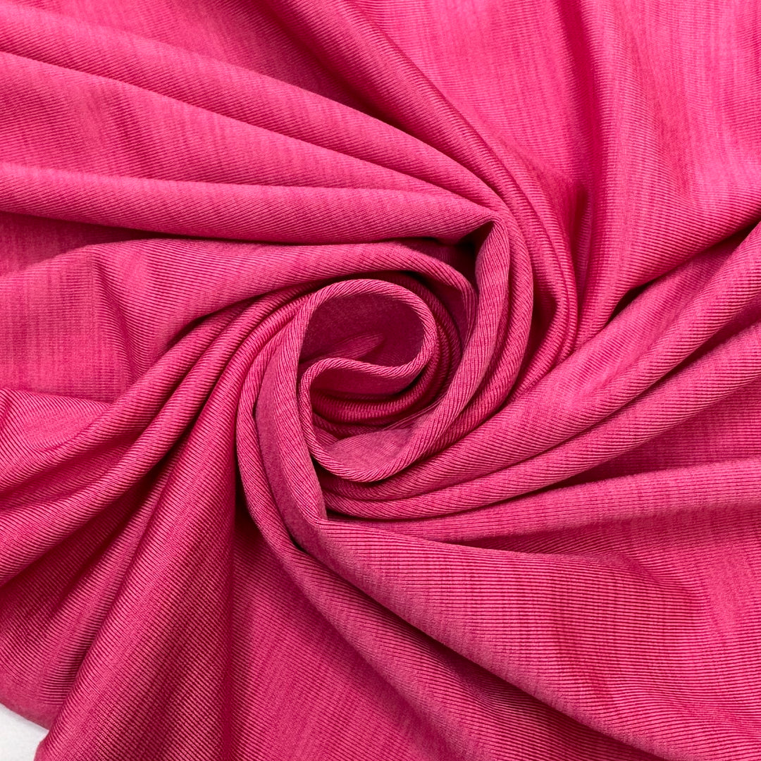 In My Fitness Barbie Era - Moisture Wicking Polyester Blend Knit - Pink - 2M Bundle