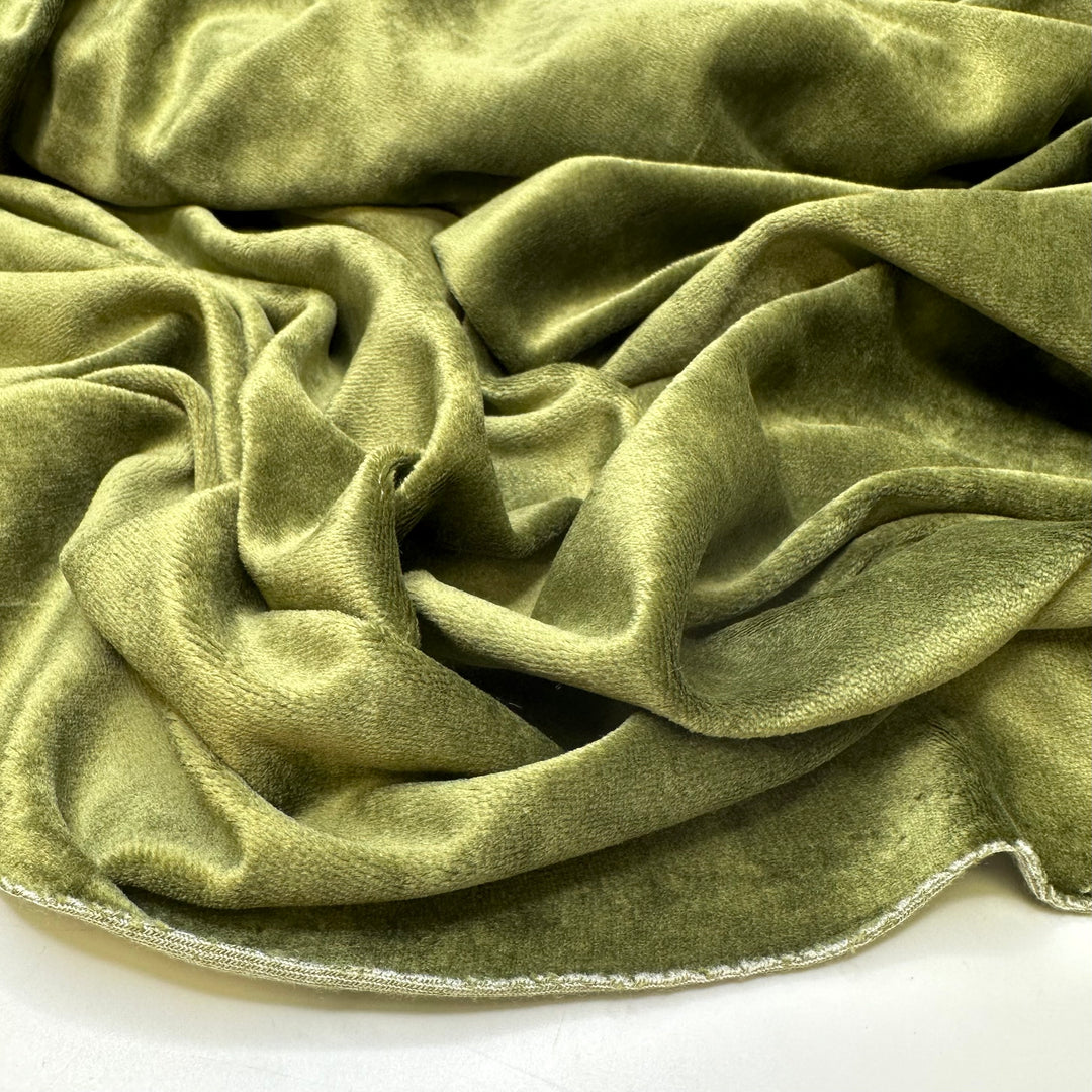 The Grinch As A Drag King - Knitted Velour Cotton Blend Knit - Green - 2M Bundle