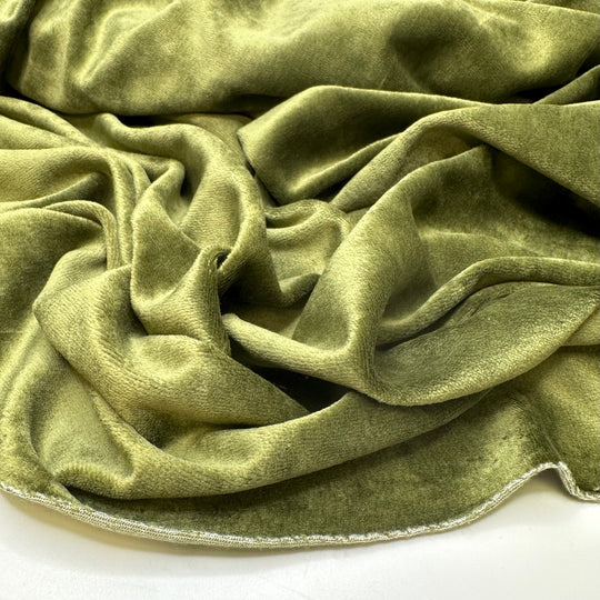 The Grinch As A Drag King - Knitted Velour Cotton Blend Knit - Green - 2M Bundle