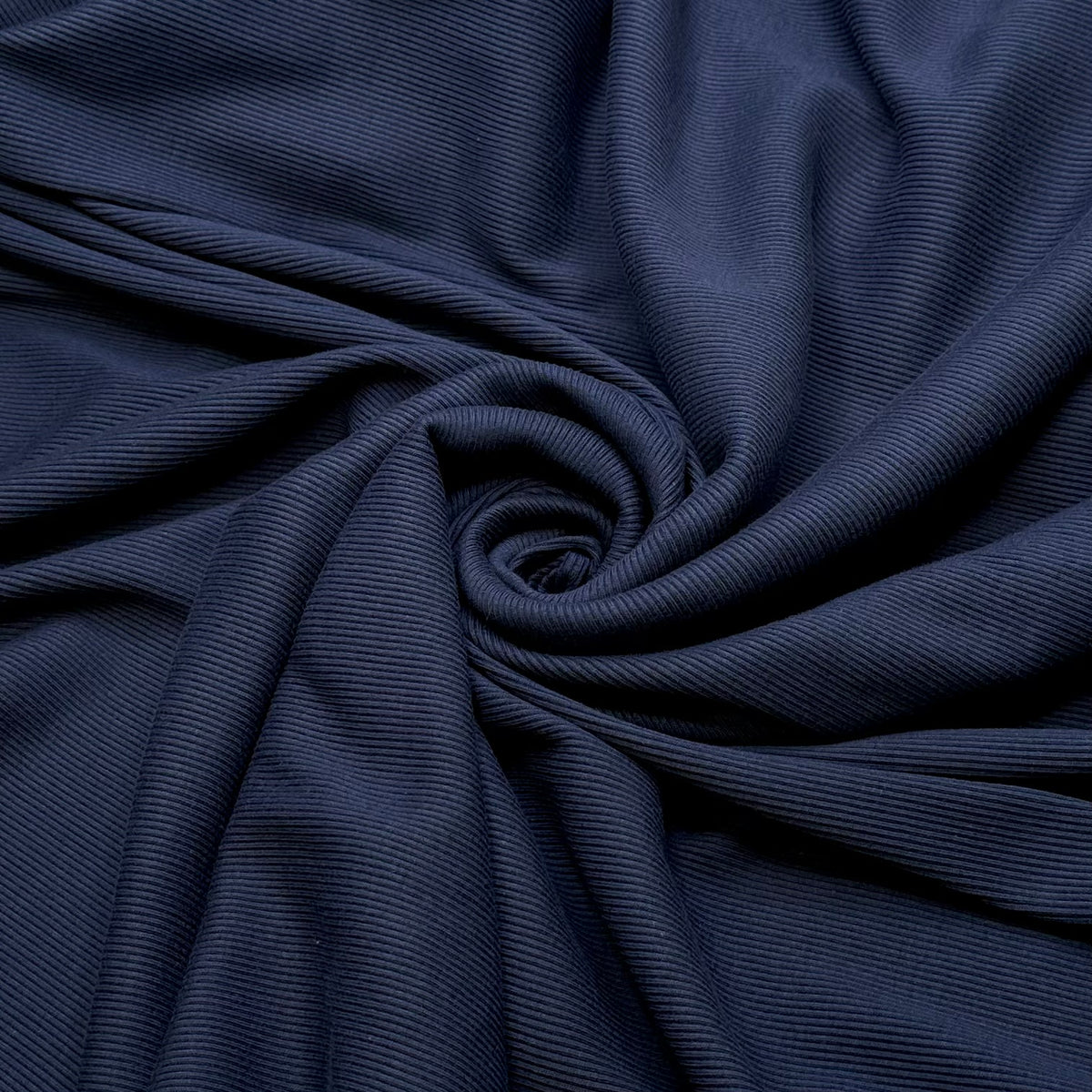 Parade Preparations - Rib Knit Cotton Blend Knit - Navy - 2M Bundle
