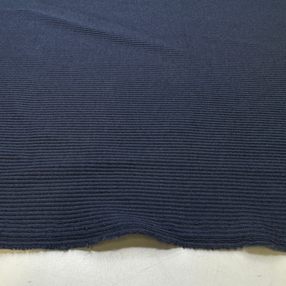 Parade Preparations - Rib Knit Cotton Blend Knit - Navy - 2M Bundle