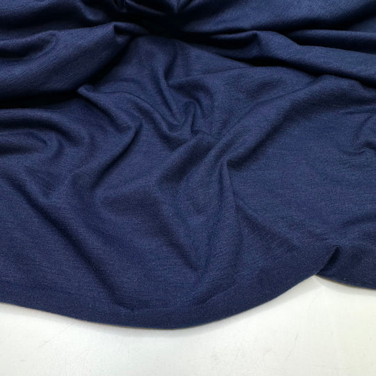 Sweet Serene - Jersey Polyester Blend Knit - Navy - Bundles