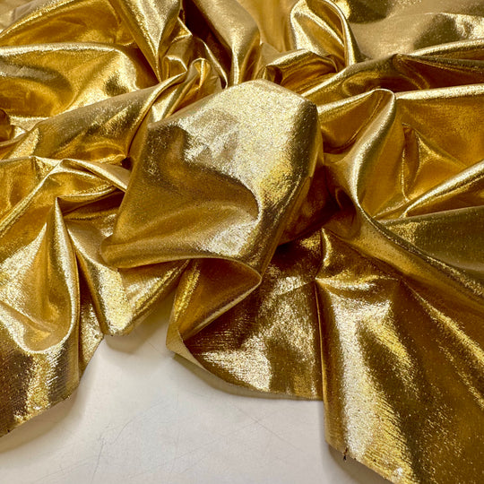 Golden Girls - Metallic Lame Poly Woven - Gold - Bundles