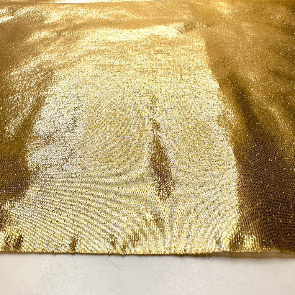 Golden Girls - Metallic Lame Poly Woven - Gold - Bundles