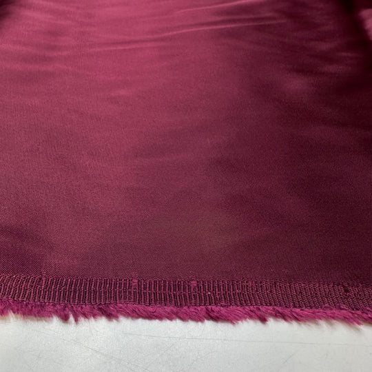 Dont Forget The Wine - Satin Cotton Blend Woven - Burgundy - 2M Bundle